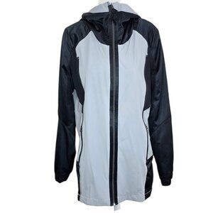 Lululemon Right Round Jacket, Long, Rain, Water Repellent, Zip Up, Size 8